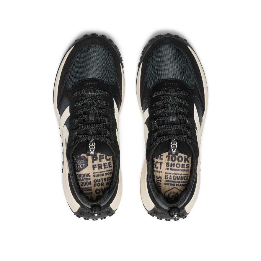 KS86 Women's Sneakers - Black/Birch | Comfortable Casual Walking Shoes for Workout, Gym & Everyday Wear