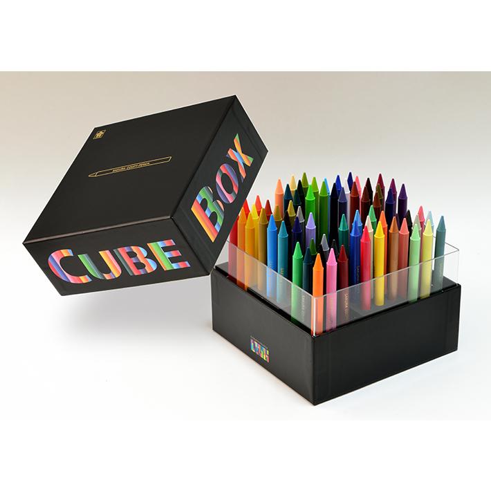 72-Color COUPY CRAYON PENCIL Cube Box - Premium Art Supplies for Kids & Adults | Perfect for Drawing, Sketching & Coloring Books | SAKURA Quality