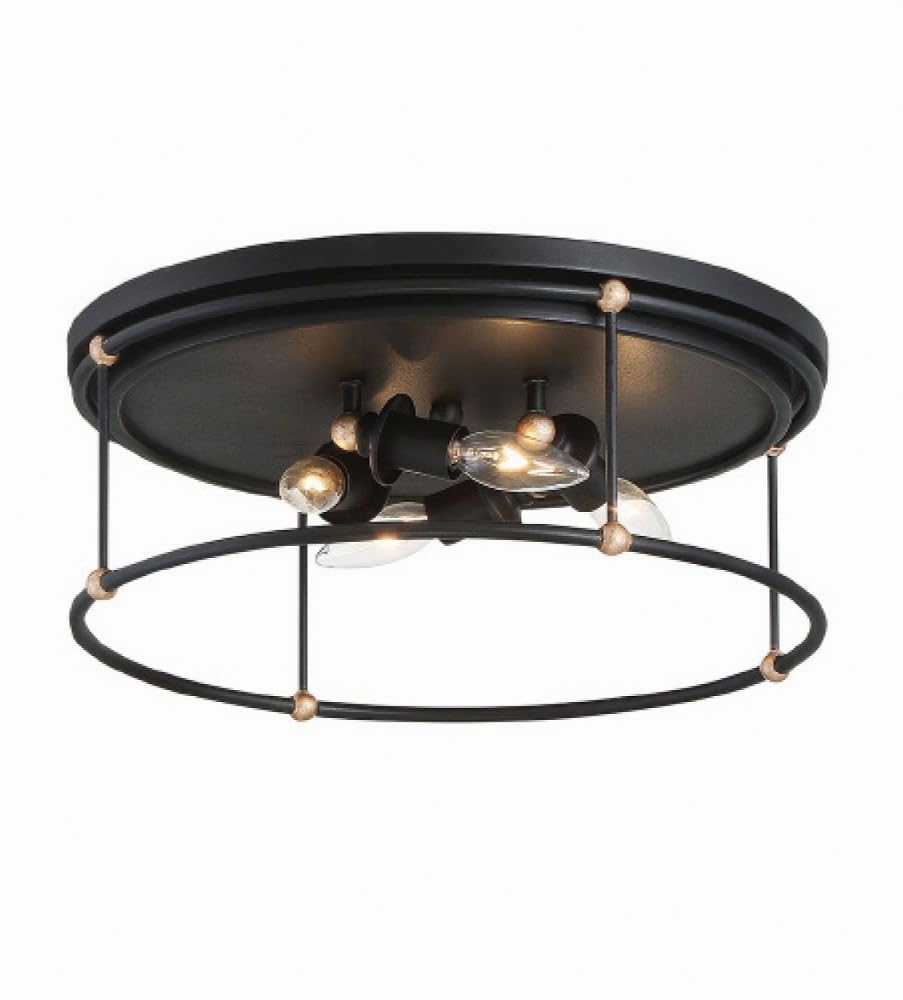 Minka Lavery 1040-677 Westchester County 4-Light Flush Mount Ceiling Light - 17