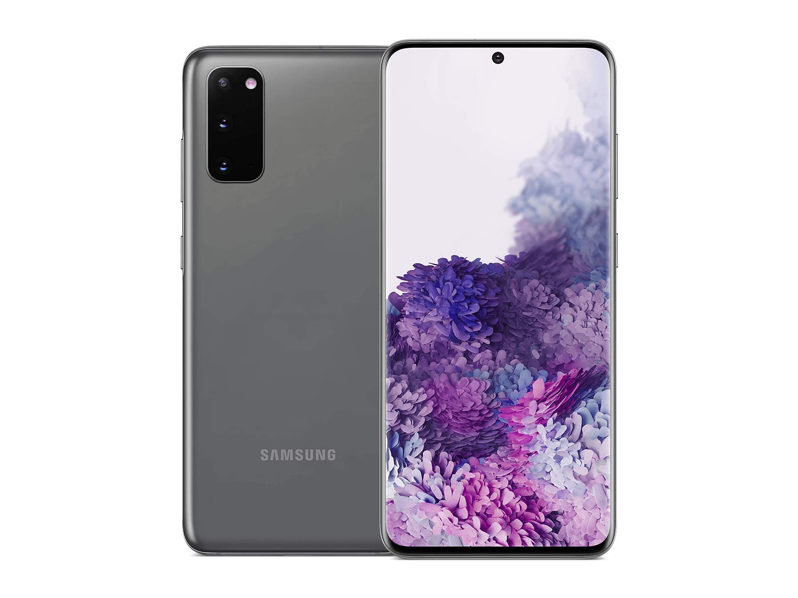 Samsung Galaxy S20 5G Unlocked Smartphone - 128GB (Cosmic Gray) | US Version | GSM Compatible | Renewed - Perfect for Streaming, Gaming & Business Use