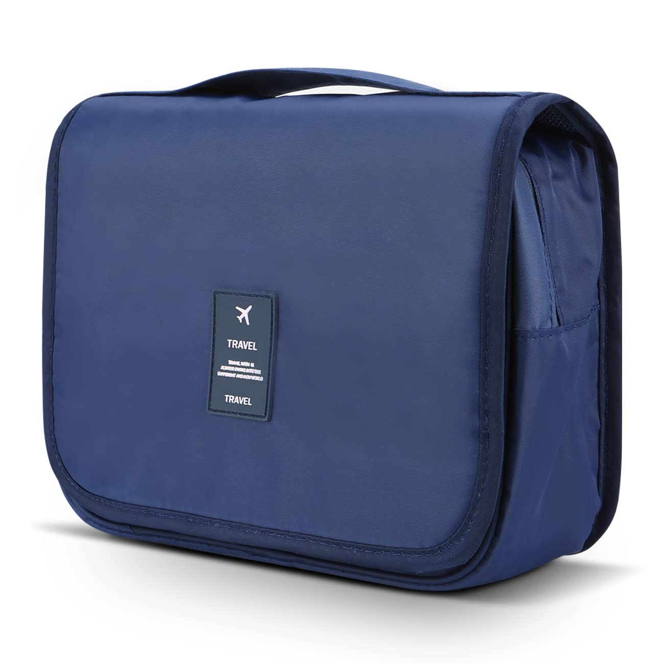Mossio Hanging Toiletry Bag for Travel - Large Waterproof Cosmetic Makeup Organizer with Sturdy Hook for Men & Women - Perfect for Camping, Gym, Business Trips & Vacation