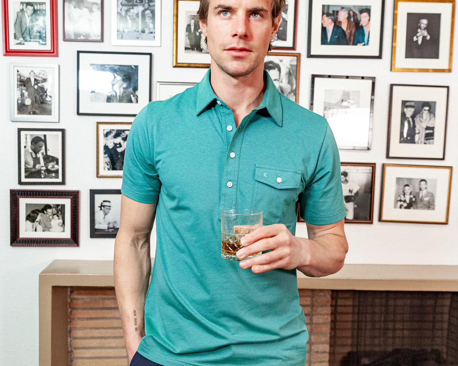 Slim Fit Performance Polo Shirt for Men - Moisture Wicking & Breathable - Perfect for Pool Table, Golf, Tennis & Casual Wear