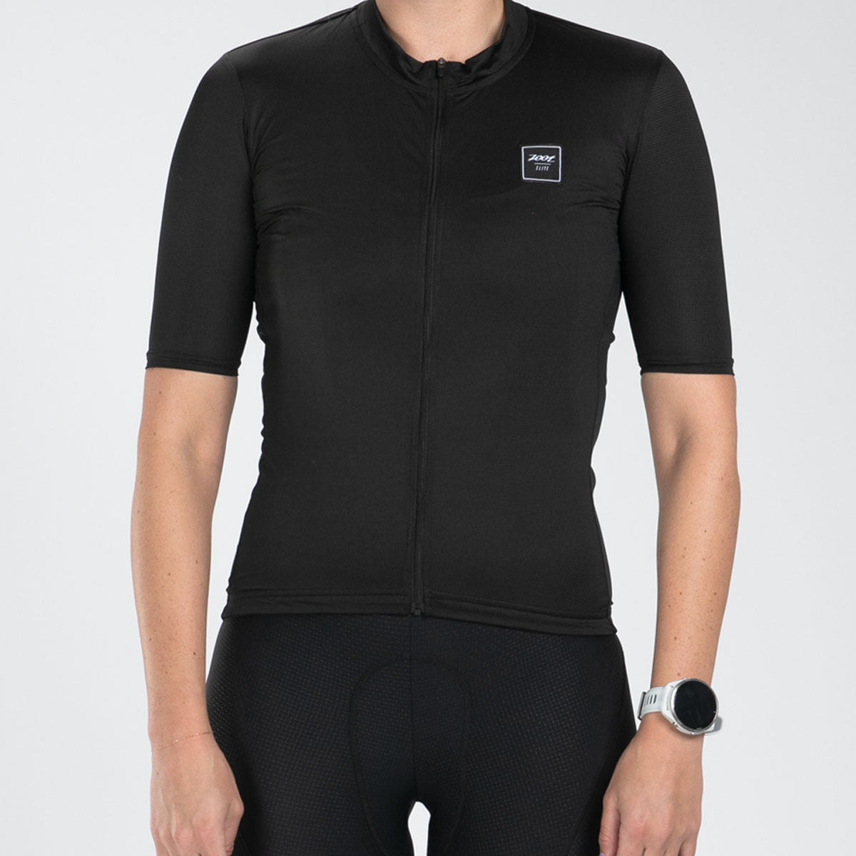 Women's Elite 2.0 Cycling Aero Jersey - Breathable & Moisture-Wicking Performance Bike Shirt for Road Cycling & Training - Black
