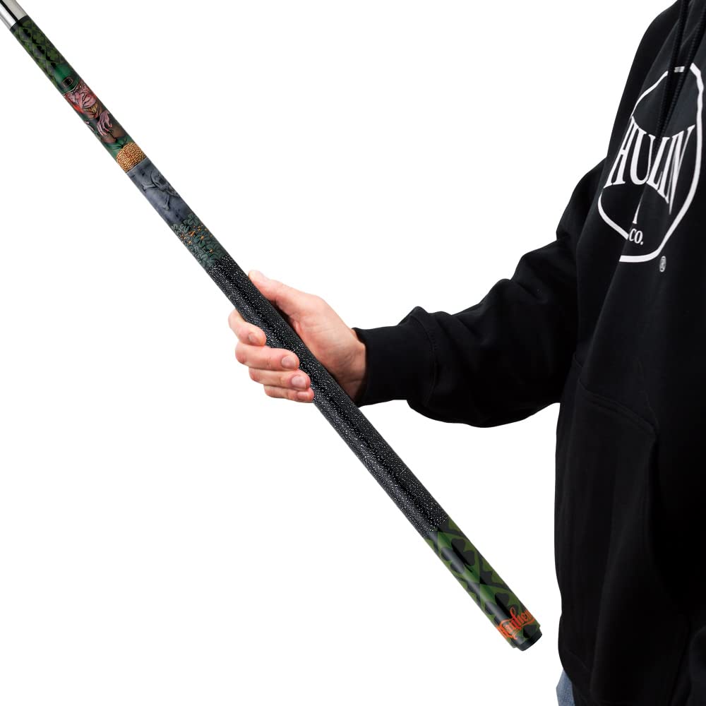 Action Mayhem Cues Adventure Series Billiards Pool Cue Stick - Professional 2-Piece Pool Cue for Men & Women - Perfect for Home Game Rooms, Bars, and Competitive Play