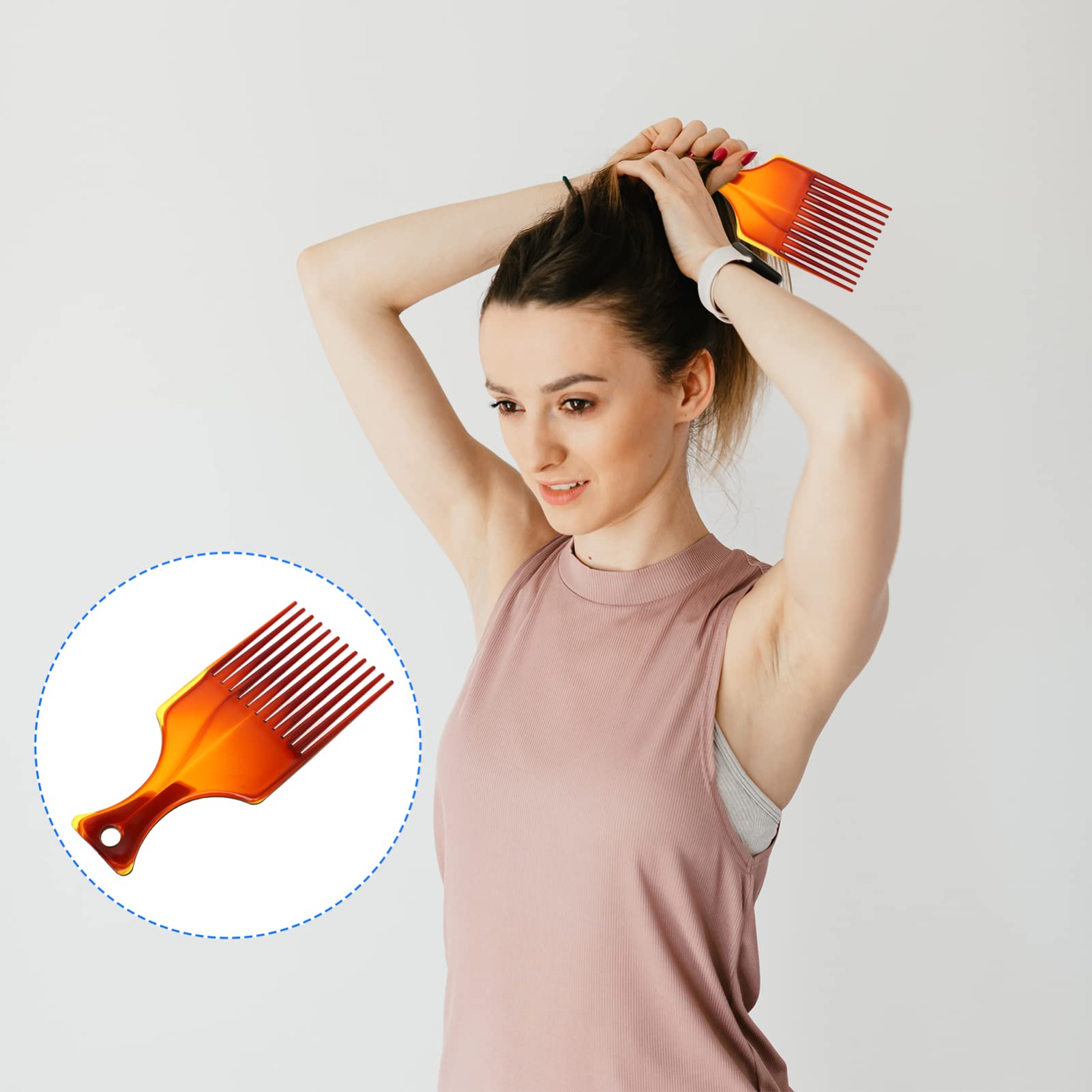 Beaupretty 4-Piece Hair Styling Comb Set - Wide Tooth Comb, Fine Tooth Comb, Hairdressing Oil Brush & Wig Comb for Men & Women - Perfect for Salon, Home Styling & Wig Maintenance