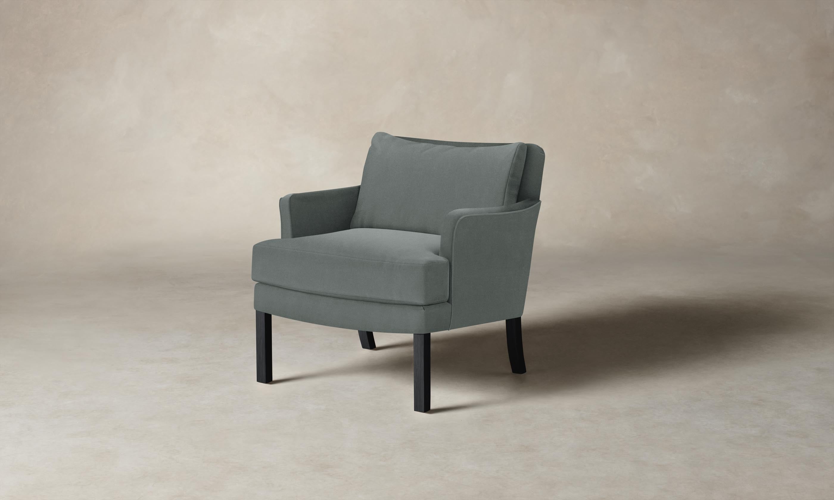 Kaye Chair - Premium Performance Velvet Seafoam Green Upholstered Accent Chair for Living Room, Bedroom, or Office - Comfortable Modern Seating with Soft Velvet Fabric