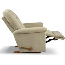 La-Z-Boy Jasper Power Rocking Recliner Chair - Ergonomic Comfort for Living Room, Home Theater & Office - Soft Fabric Upholstery with Power Recline & Rocking Motion