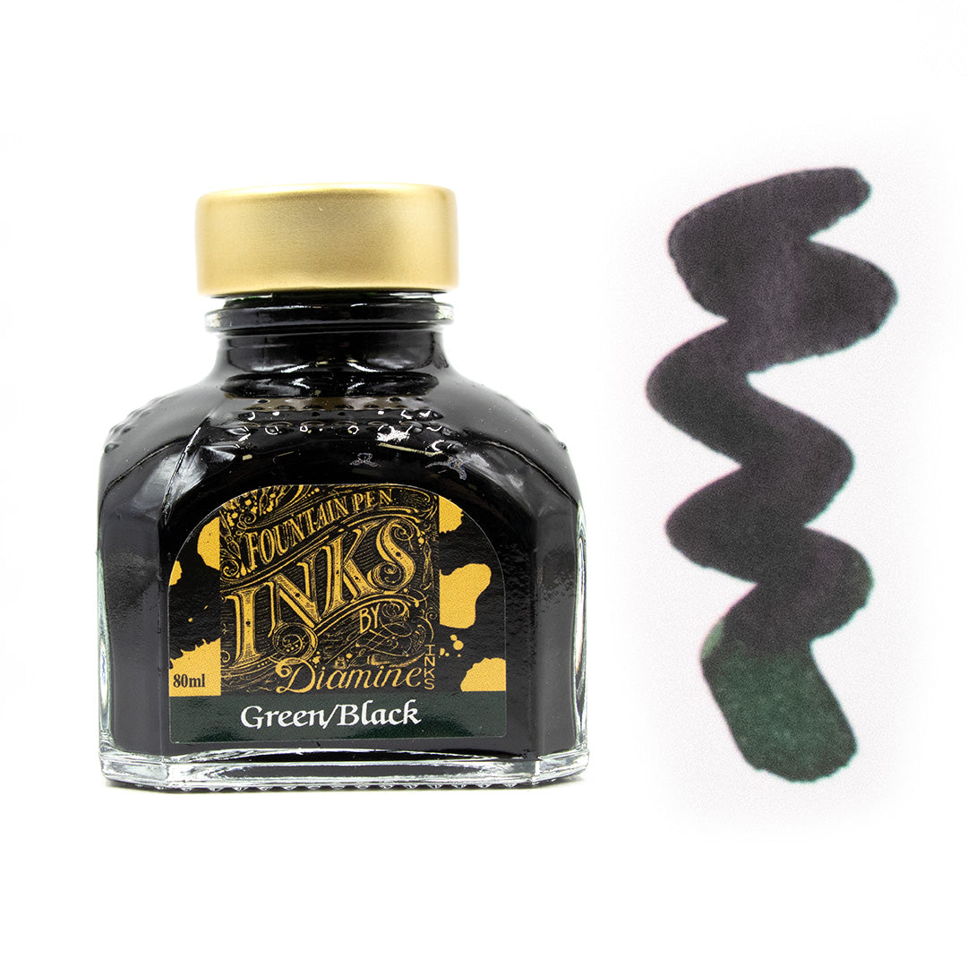 Premium Diamine Ink Bottle 80ml - Vibrant Fountain Pen Ink for Calligraphy, Journaling & Artistic Writing - Smooth Flow & Rich Colors
