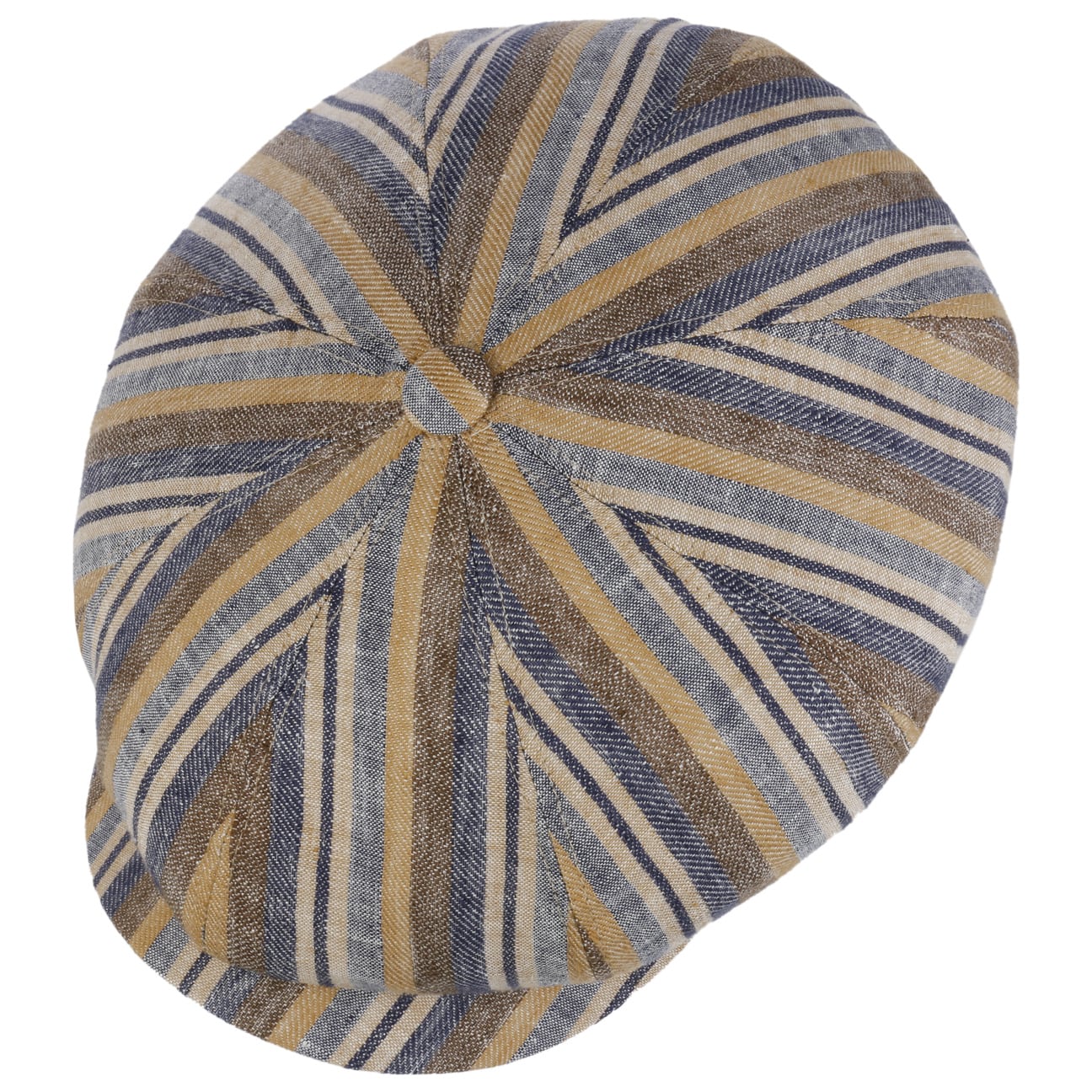 Stetson Hatteras Sacota Linen Flat Cap for Men - Classic Summer Hat for Outdoor Activities, Travel & Casual Wear