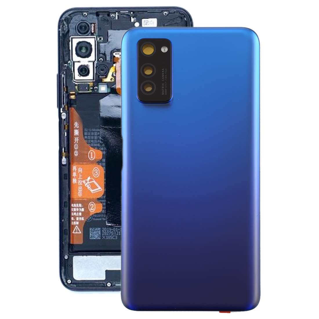 Huawei Honor V30 Phone Case with Battery Back Cover & Camera Lens Protection - Durable Replacement Parts for Daily Use, Travel & Work