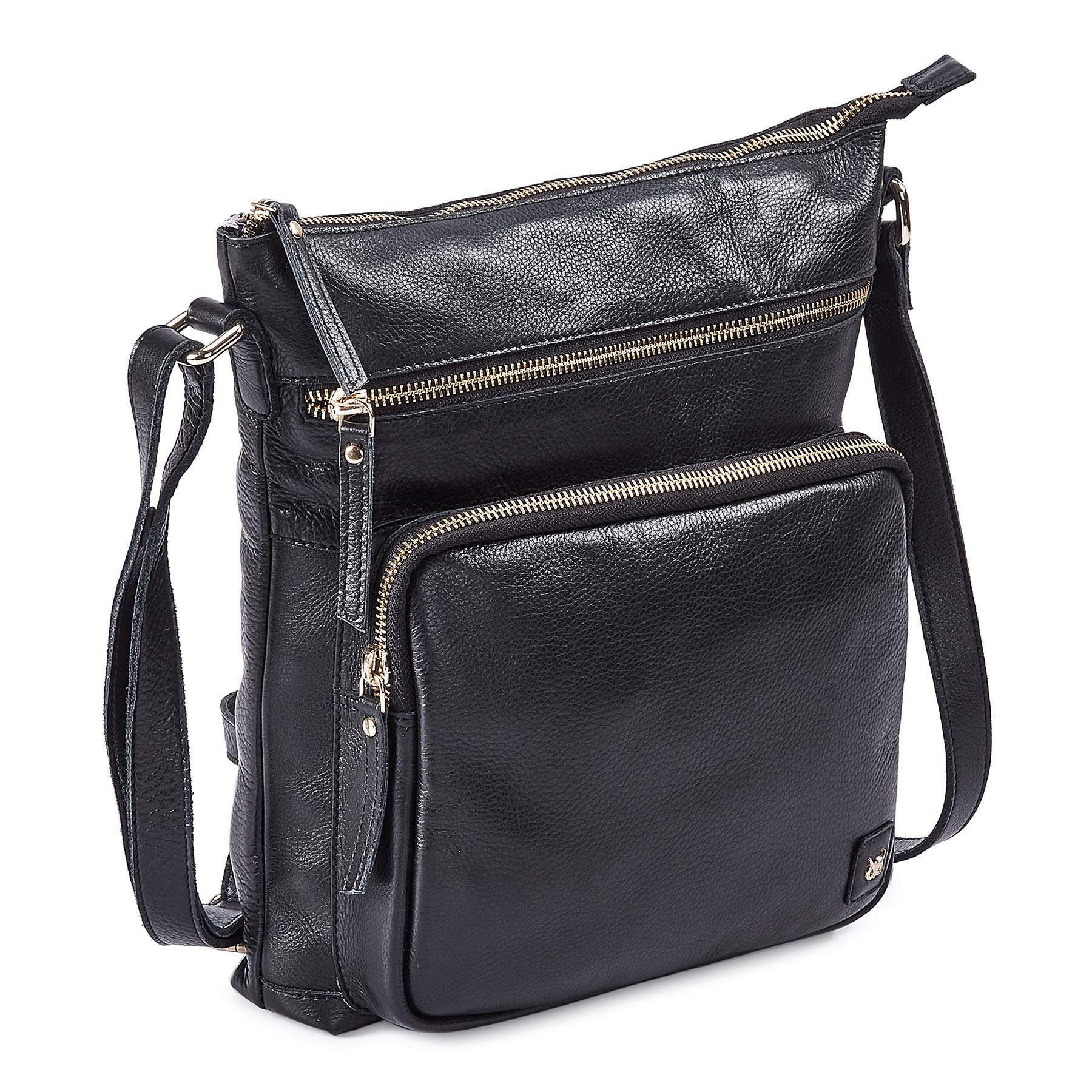 Genuine Leather Crossbody Bags for Women - Handmade Shoulder Purse with Stylish Design & Convenient Pockets | Perfect for Work, Travel & Everyday Use