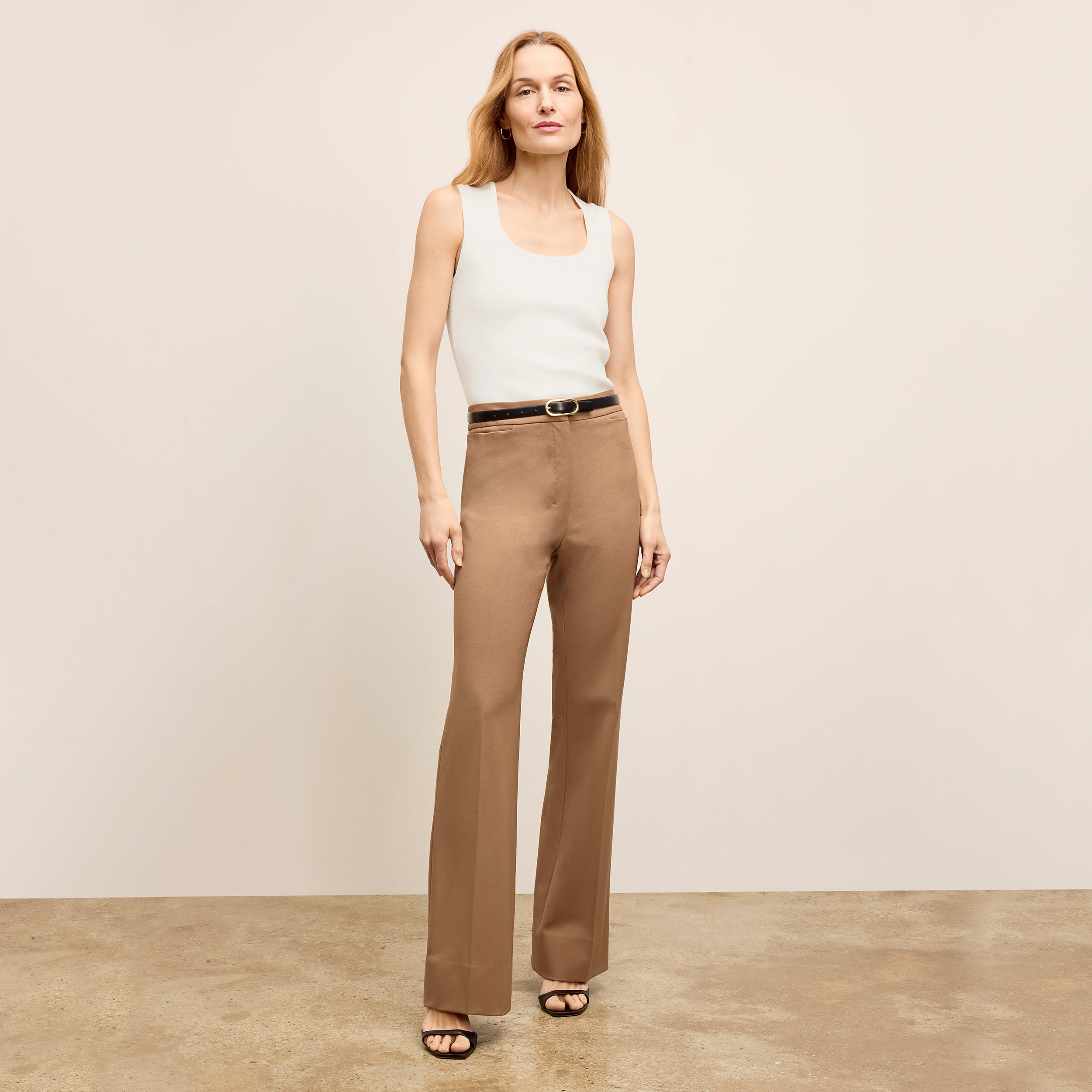 Horton Flare Trouser - Washable Wool Twill Pants for Women | Comfortable & Stylish Riding Pants for Equestrian & Casual Wear