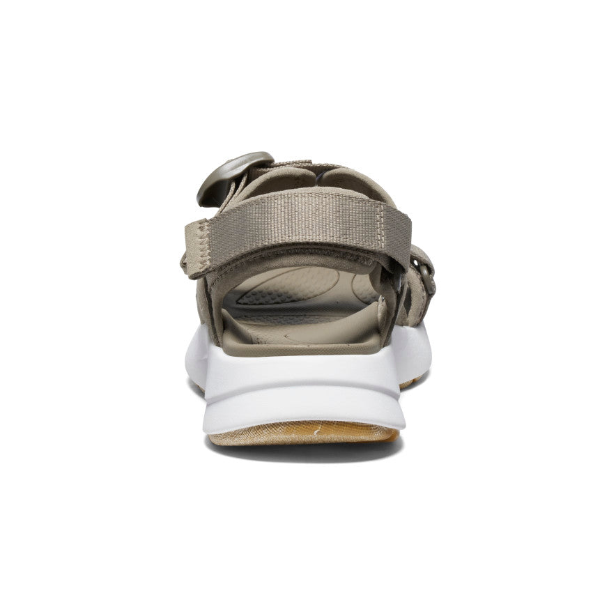 Women's Elle Sport Backstrap Sandal - Comfortable Walking Shoes for Women | Brindle/Star White | Perfect for Beach, Gym & Summer Outdoor Activities