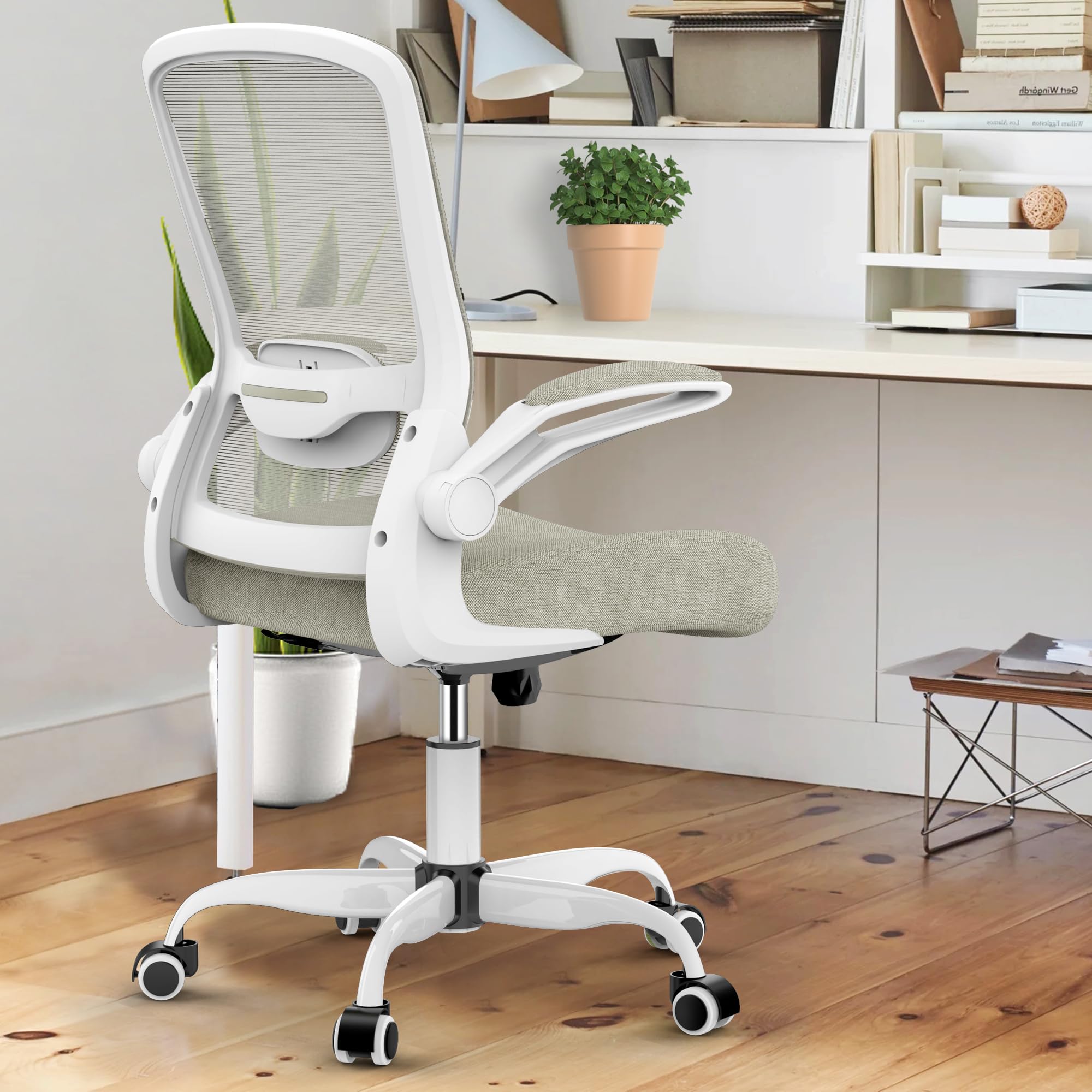 Ergonomic High Back Office Chair - Adjustable Lumbar Support & Thickened Seat Cushion Mesh Computer Desk Chair for Home & Office Workspaces | Perfect for Long Hours of Sitting, Gaming, and Remote Work