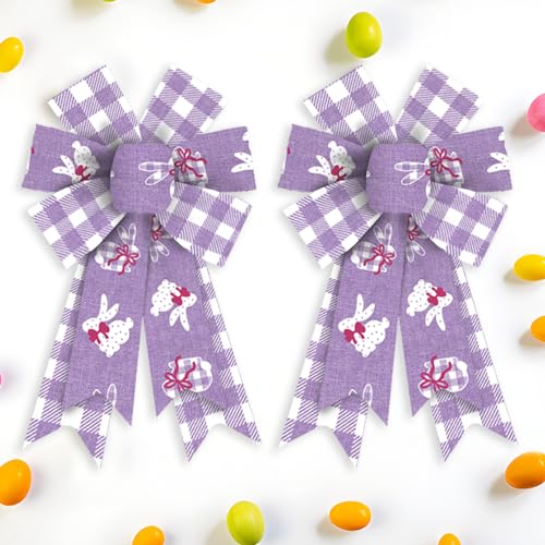 Style 2: 2pcs Purple Bunny