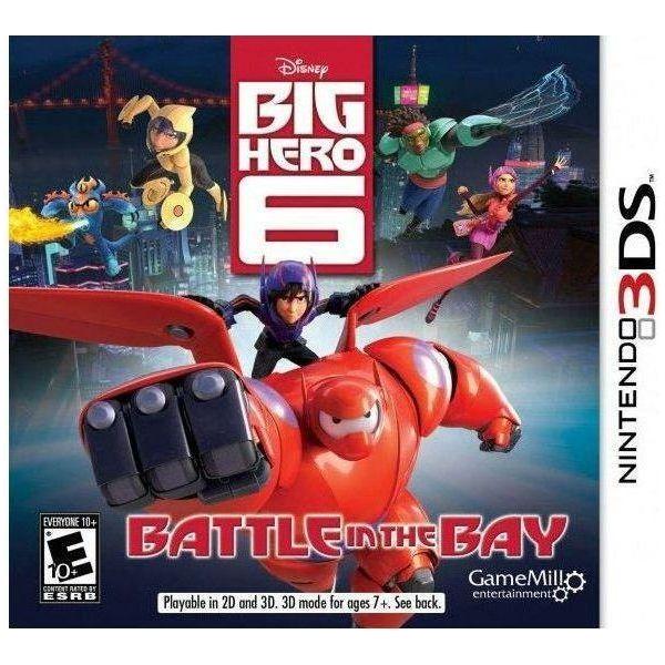 Big Hero 6 Battle in the Bay Nintendo 3DS Game - Complete in Case | Action-Adventure Video Game for Kids & Teens | Perfect for Travel & Family Game Nights