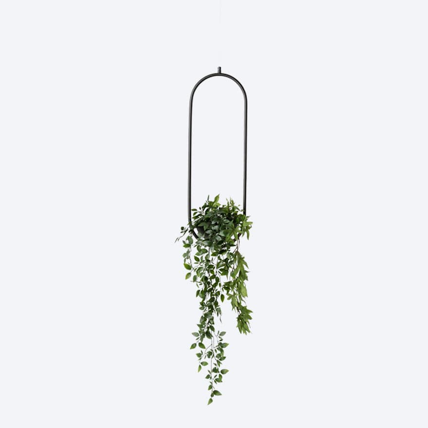 EVORA 1 Planter Frame - Modern Indoor/Outdoor Flower Pot Stand for Home & Garden Decor - Perfect for Balcony, Patio, Living Room & Office Plants