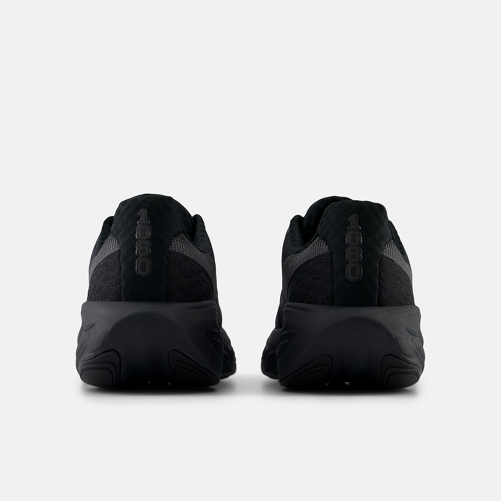 New Balance Men's Fresh Foam X 1080 V14 Running Shoes - Triple Black (2E Wide Width) | Cushioned Comfort for Long Distance Running & Daily Training