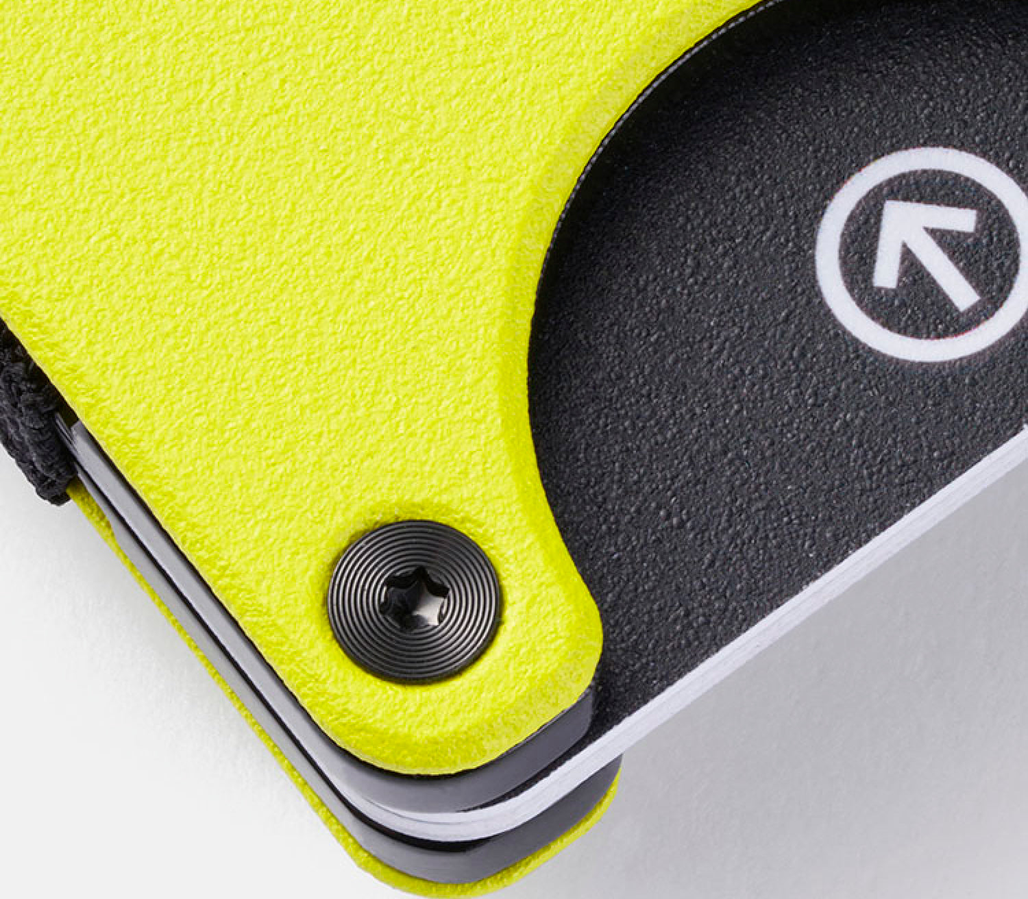 Ridge Wallet - Slim Minimalist RFID Blocking Front Pocket Wallet for Men - Hyper Lime - Perfect for Everyday Carry, Travel & Gifting