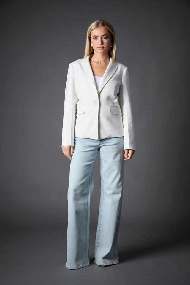 Stylish Helen Blazer with Detachable Shirt - Perfect for Office, Business Meetings & Formal Events | Women's Fashion Outerwear