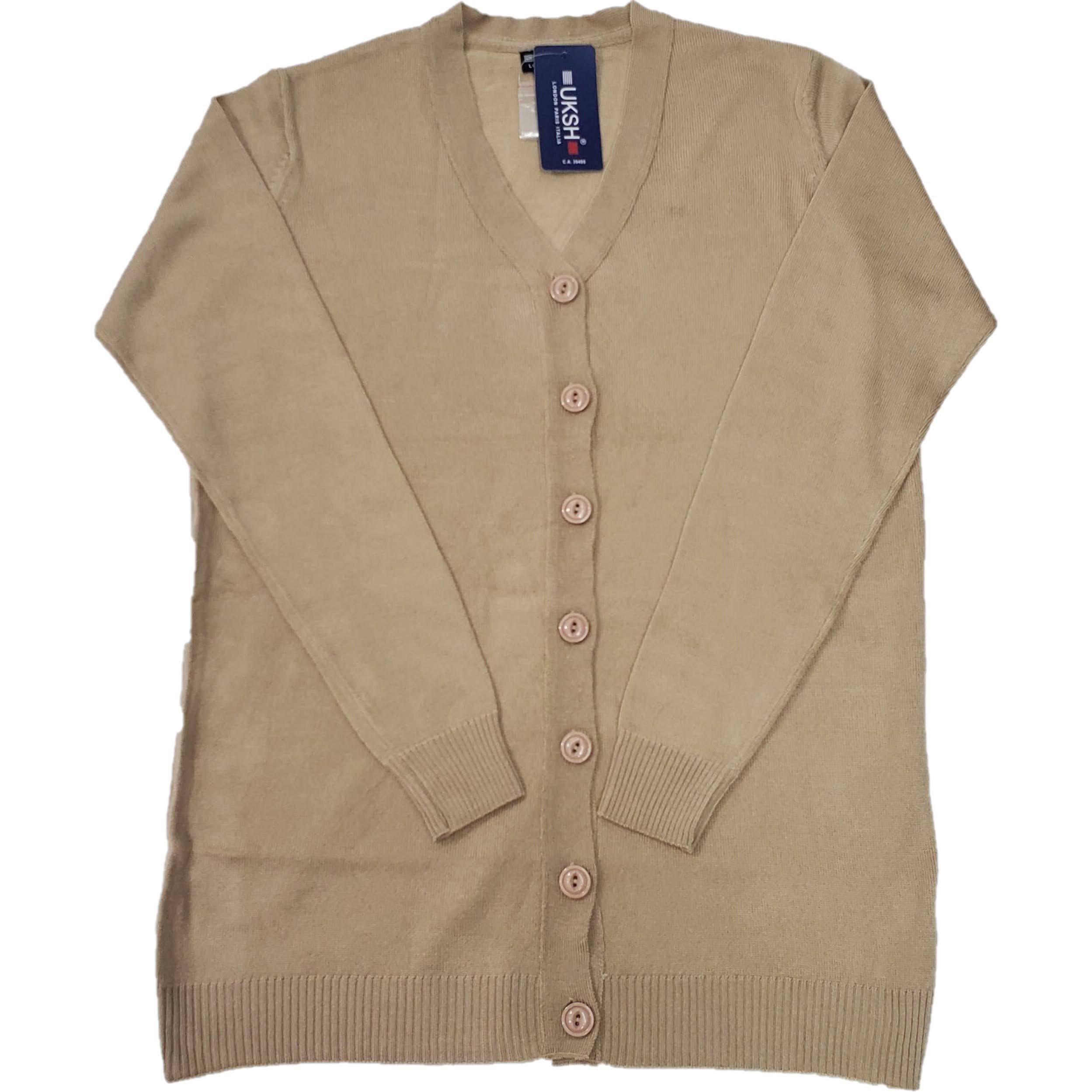 Women's Long Sleeve Button Down Cardigan Sweater - Soft Basic Knit Open Front Cover Up for Office, Casual Wear & Layering Outfits