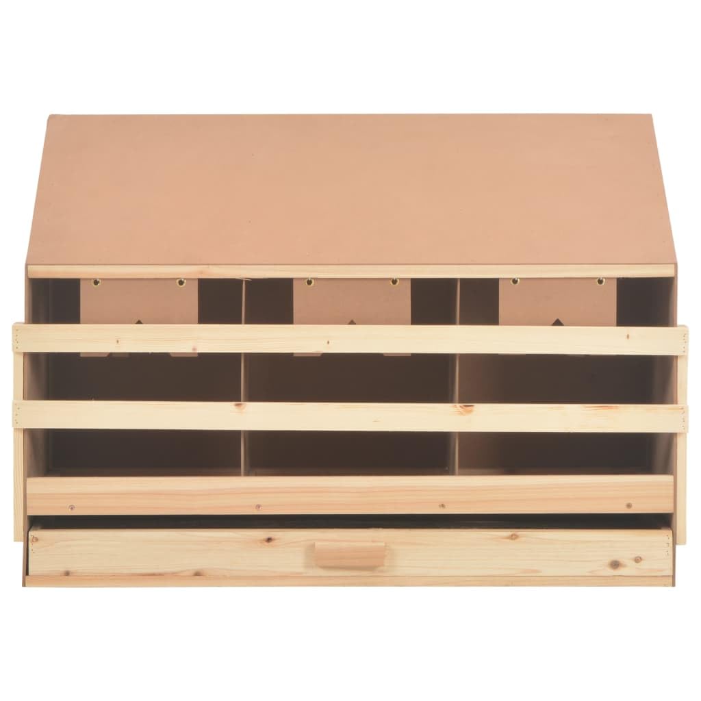 Premium 3-Compartment Chicken Laying Nest Box - 36.6