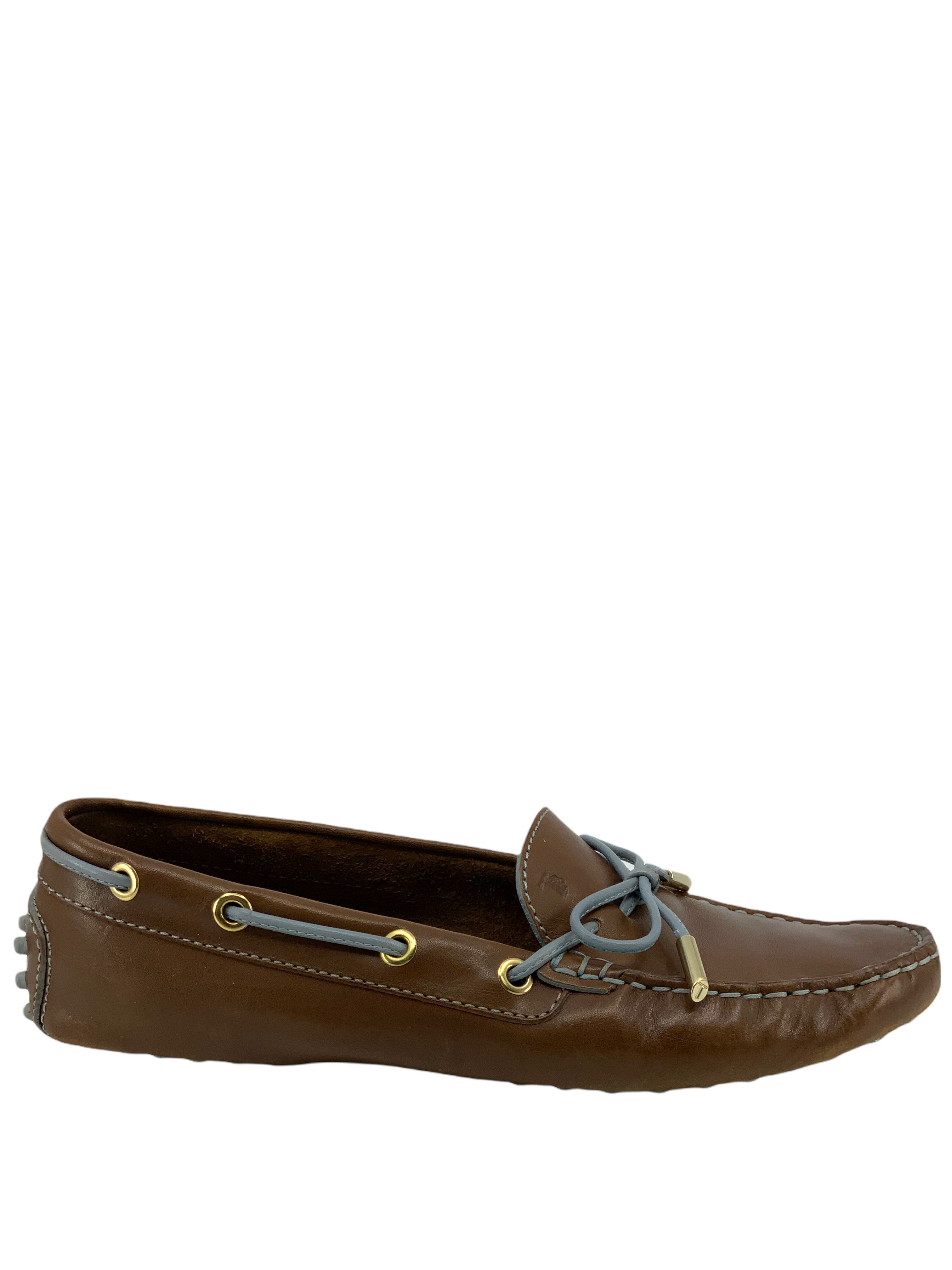 Tod's Gommino Leather Loafers for Men - Size 8 US | Genuine Italian Leather Driving Shoes | Comfortable & Stylish for Business Casual, Office & Travel