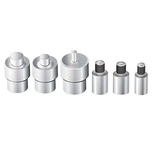 **Heavy Duty Grommet Tool Kit with Arbor Press - Eyelet and Grommet Set for Fabric, Leather, Canvas - DIY, Upholstery, Clothing, Bags, Tarps - Includes Punch Tool & Rivet Press Machine**