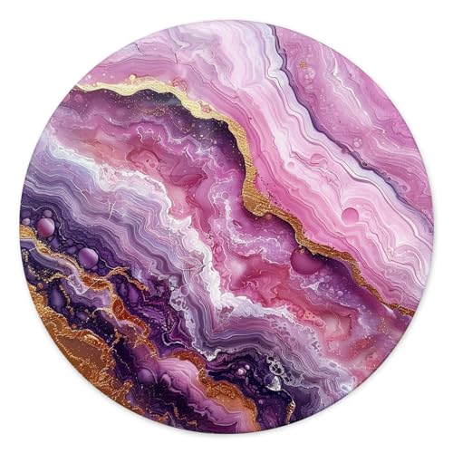 Purple Golden Marble