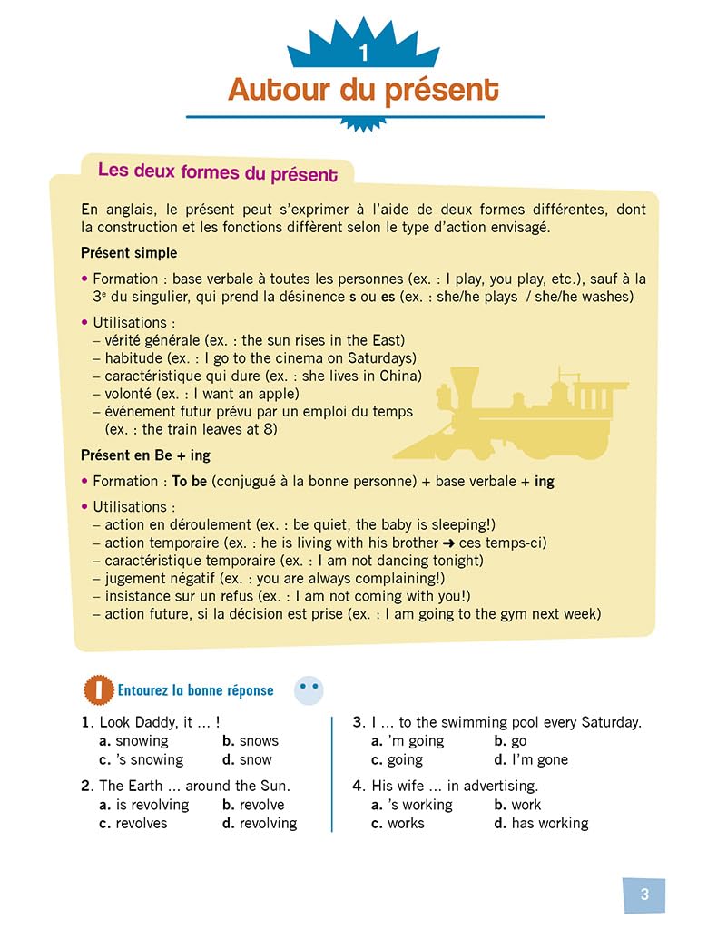Learn English Workbook for French Speakers - Beginner Level English Exercises & Practice Book (French Edition) - Perfect for Self-Study, Language Classes & Travel Preparation