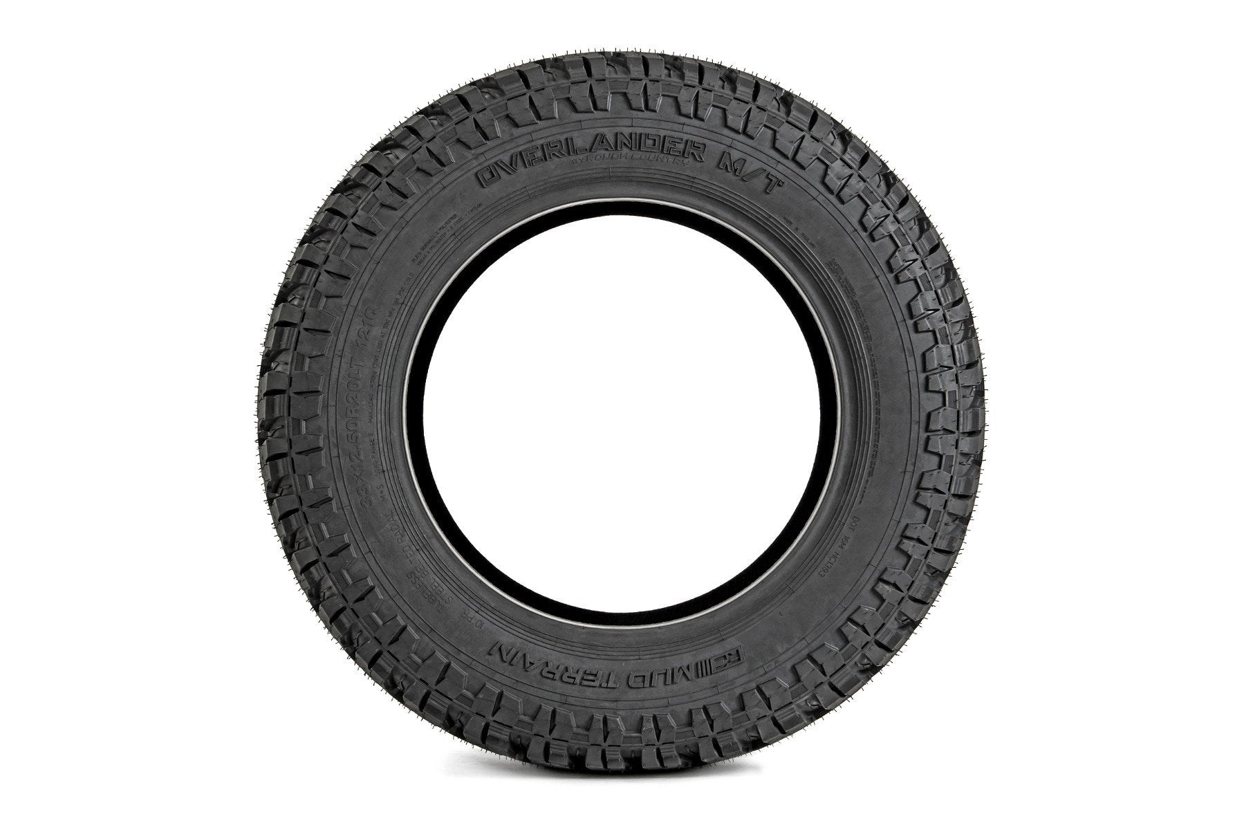 285/55R20 Rough Country Overlander M/T All-Terrain Tires - 97010125 - Perfect for Off-Roading, Truck & SUV Adventures