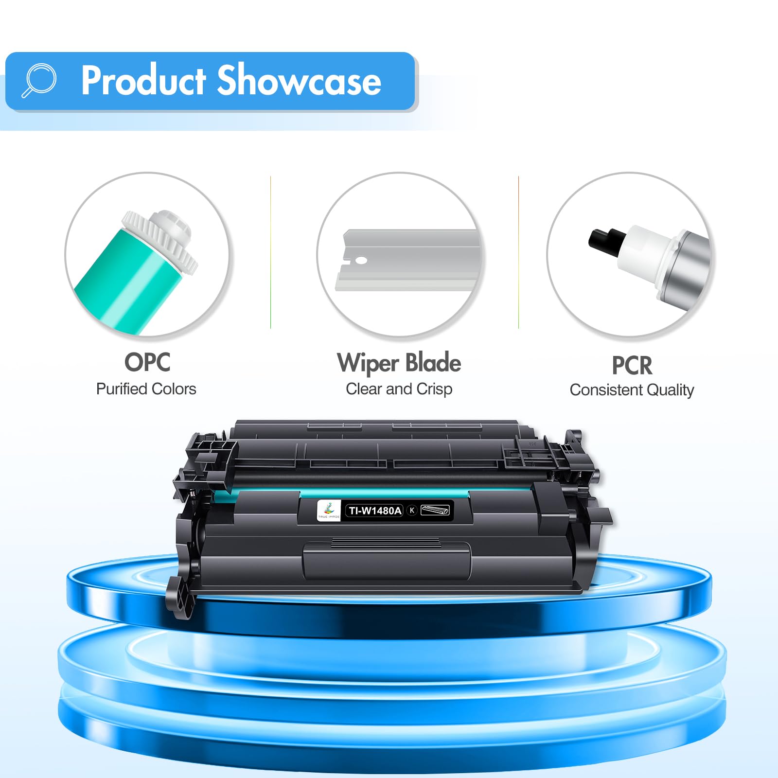 Compatible 148A 148X Black Toner Cartridge (2 Pack) - Replacement for HP 148A/148X/W1480X/W1480A - Works with HP LaserJet Pro 4001n/4001dw/4001dn/MFP 4101fdw/4101fdn Printers - Perfect for Office & Home Printing Needs