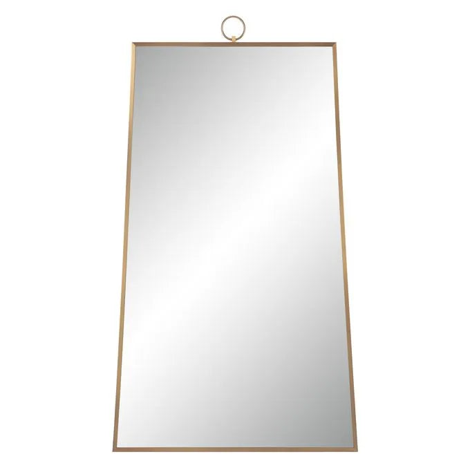 Ariadne Wall Mirror - Elegant Full-Length Mirror with Rustic Wood Frame for Bedroom, Living Room, or Entryway Decor