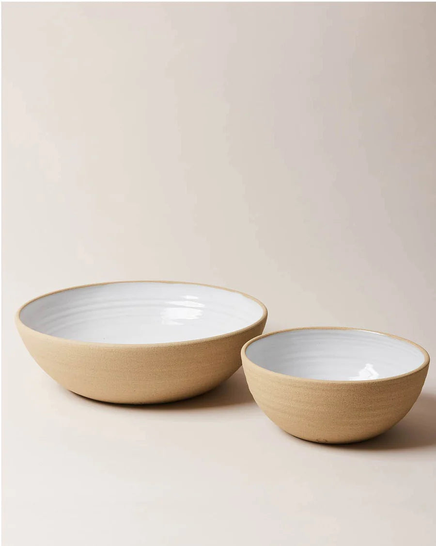 Farmhouse Pottery Harvest Serveware Set - Handcrafted Ceramic Platters & Bowls for Rustic Dining & Entertaining - Perfect for Thanksgiving, Christmas & Farmhouse Style Tablescapes