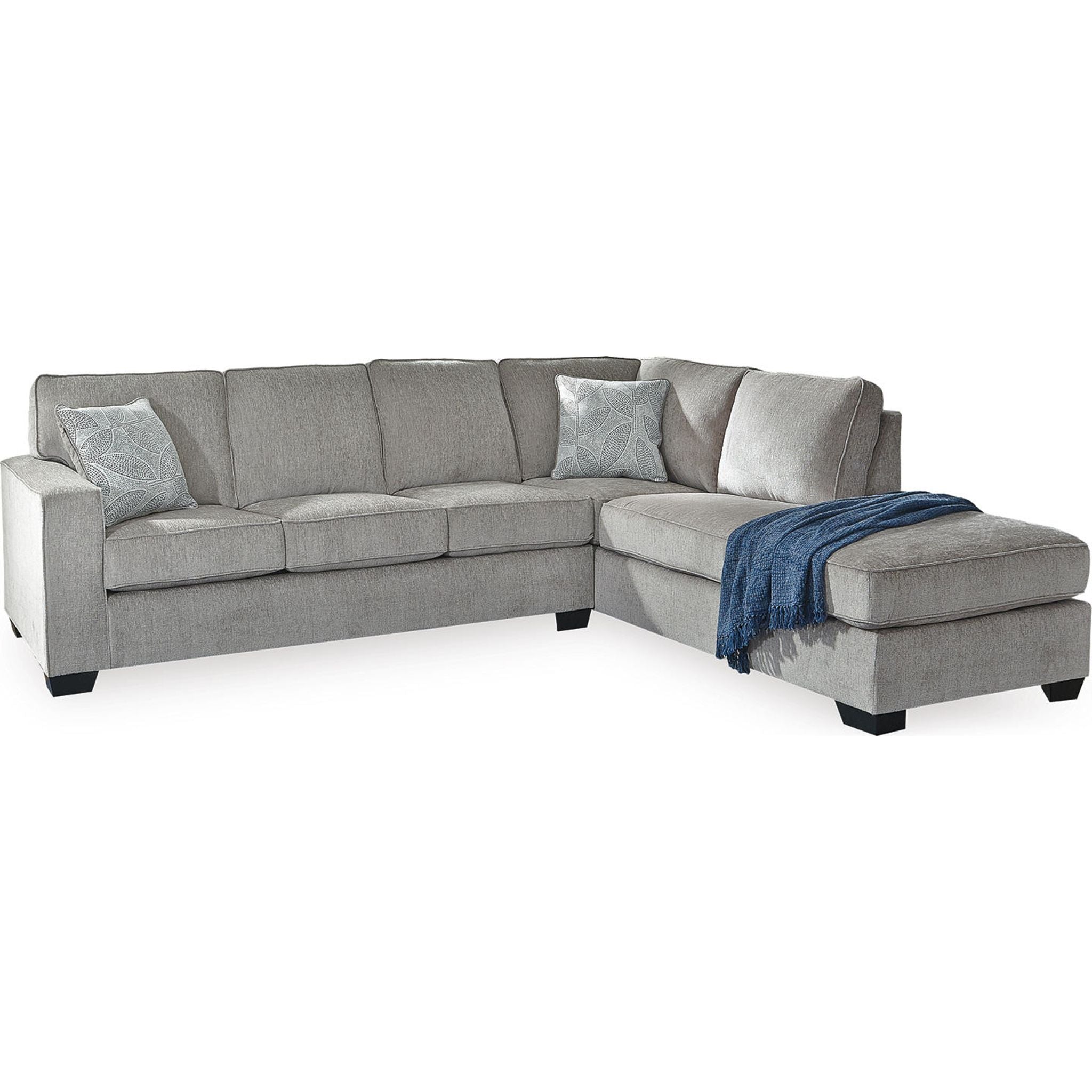 Altari 2-Piece Sectional Sofa with Chaise Lounge - Modern L-Shaped Living Room Furniture for Small Spaces & Apartments