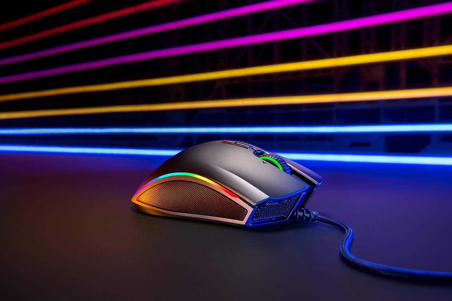 Razer Mamba Elite Wired Ergonomic Gaming Mouse - 16,000 DPI, 7 Programmable Buttons (Renewed) - Perfect for FPS, MOBA & MMO Games on PC & Laptop