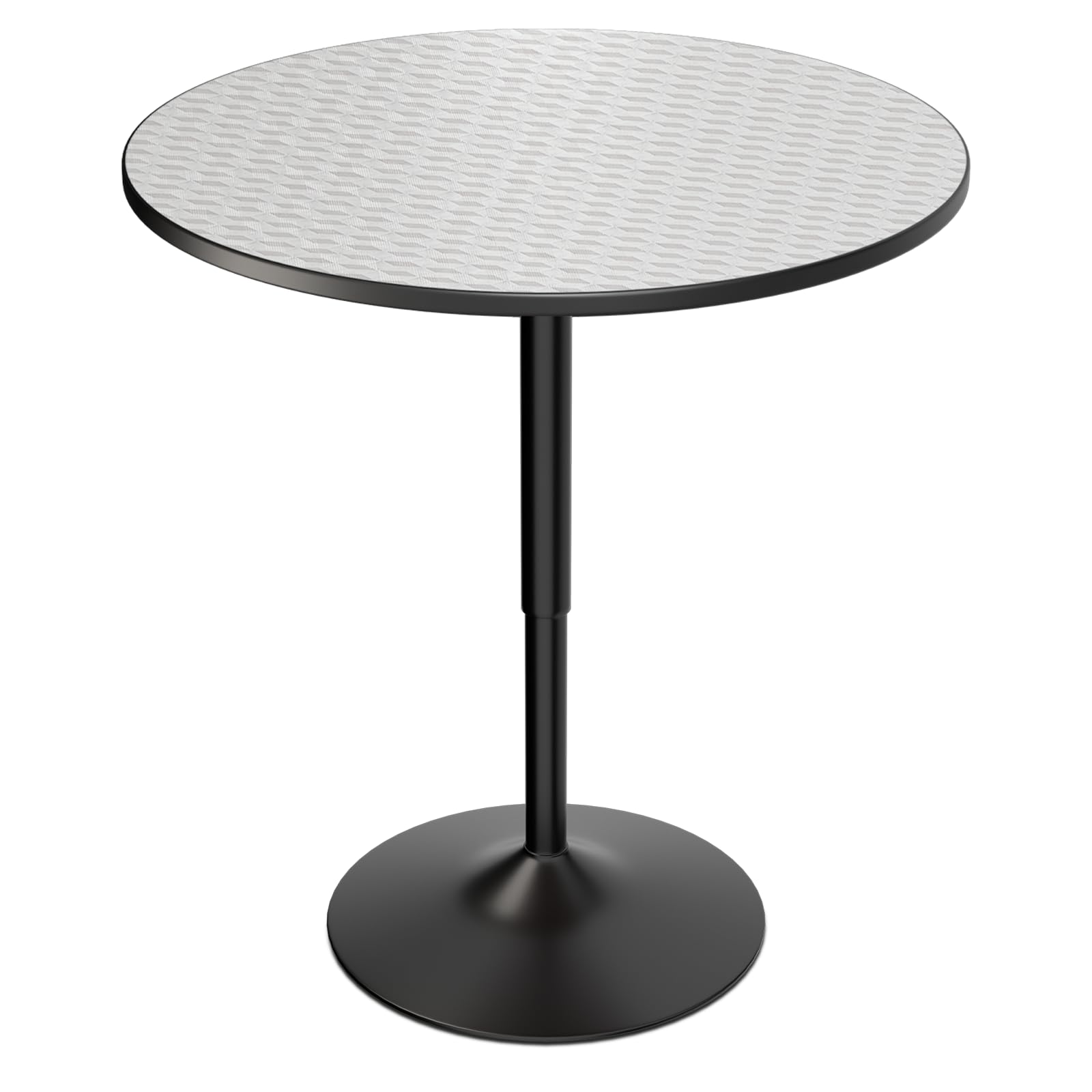 Magshion 31 Inch Adjustable Height Round Bar Table (26