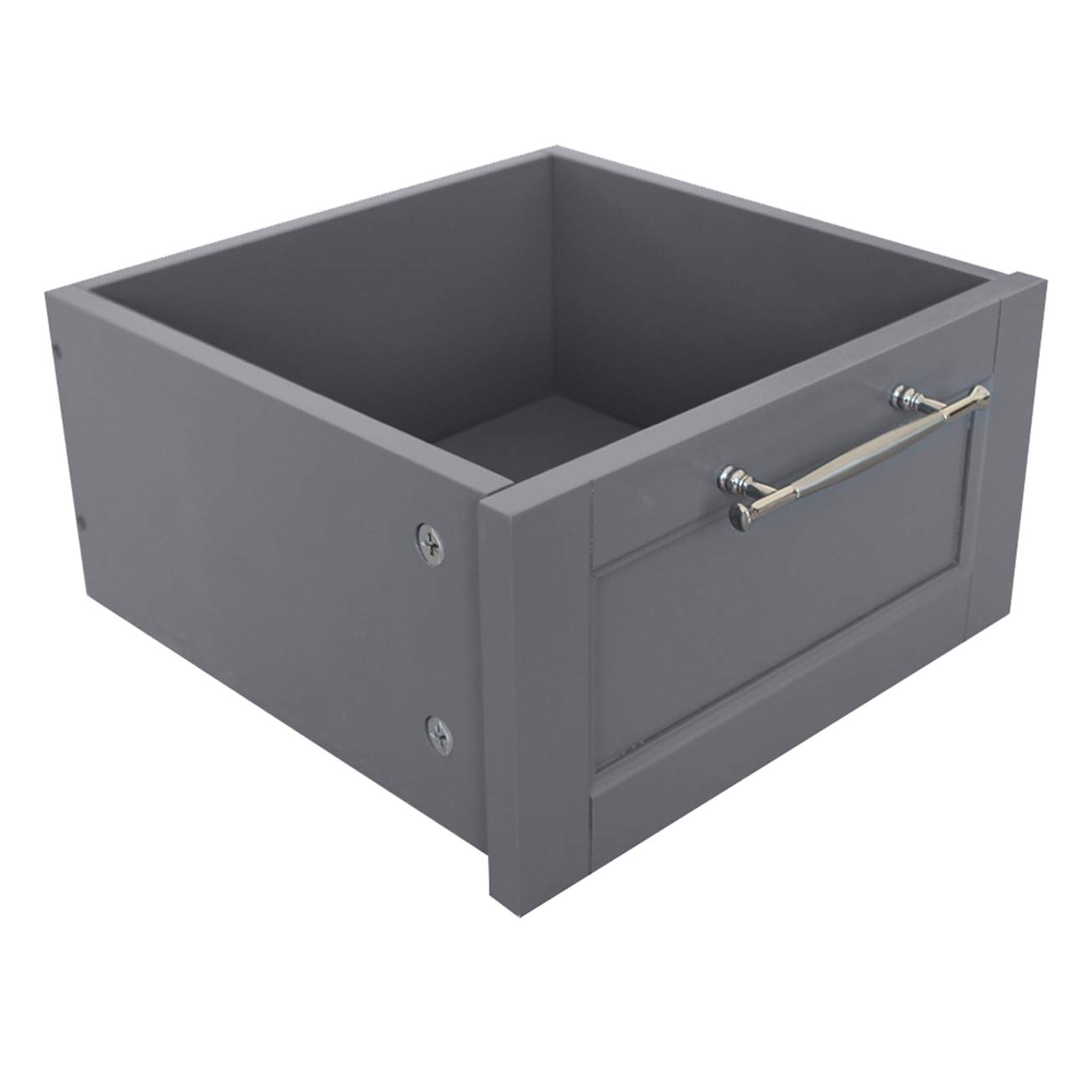 **MITPATY Gray Nightstand with Drawer and Cabinet - Modern Bedside Table for Bedroom Storage - Perfect for Small Spaces, Apartments & Guest Rooms**