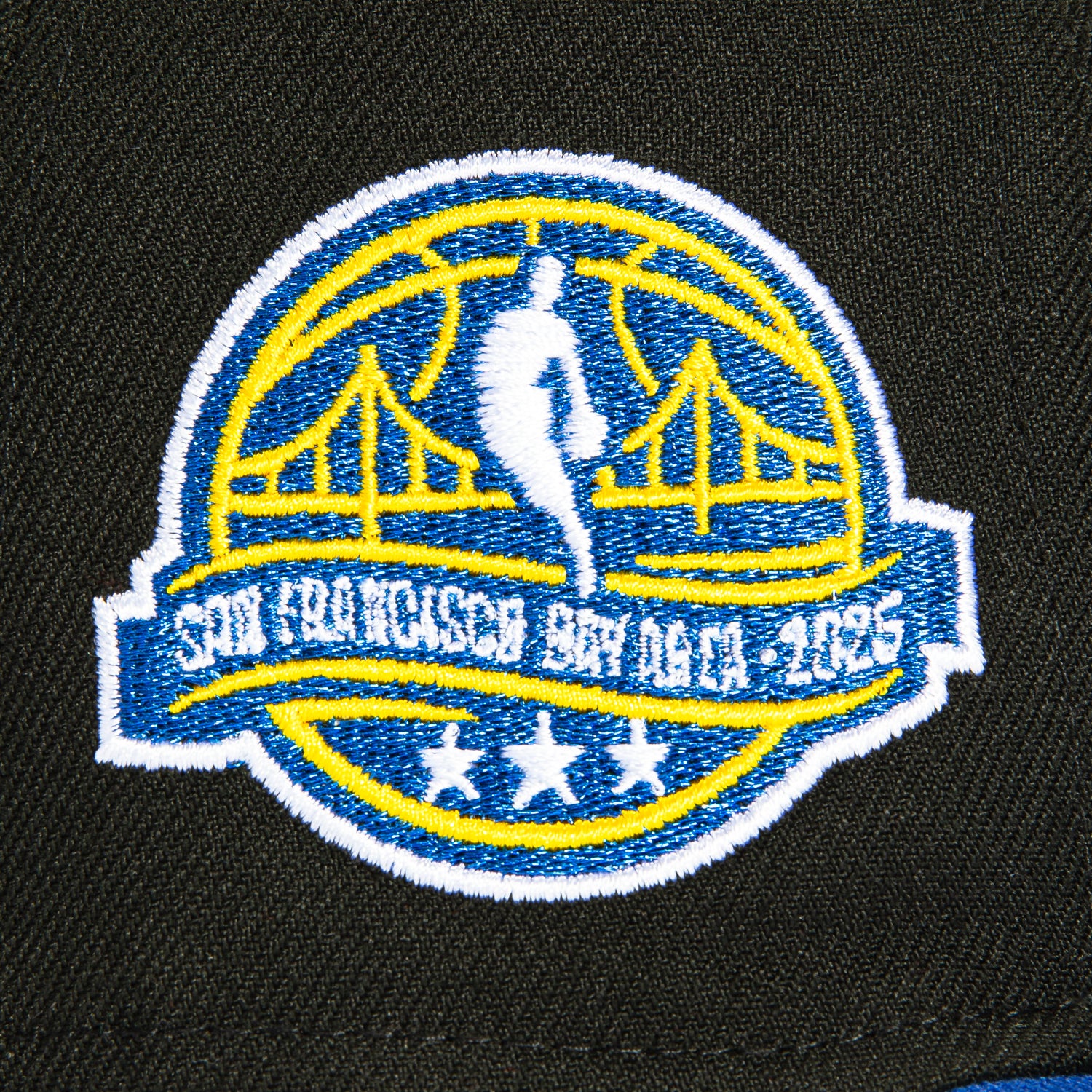 New Era 59Fifty Golden State Warriors 2025 NBA All-Star Game Patch Snapback Hat - Black & Royal Blue Official Licensed Cap for Basketball Fans & Streetwear Fashion | Perfect for Game Day, Collecting & Casual Wear