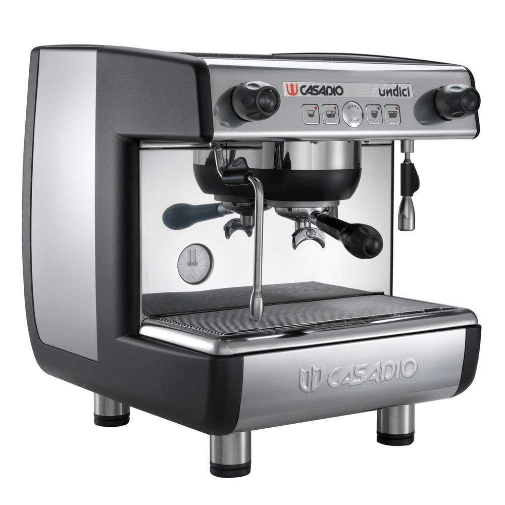 Casadio Undici A 1 Group Commercial Espresso Machine - Professional Coffee Maker for Cafes & Restaurants - Perfect for High-Volume Brewing & Barista Use