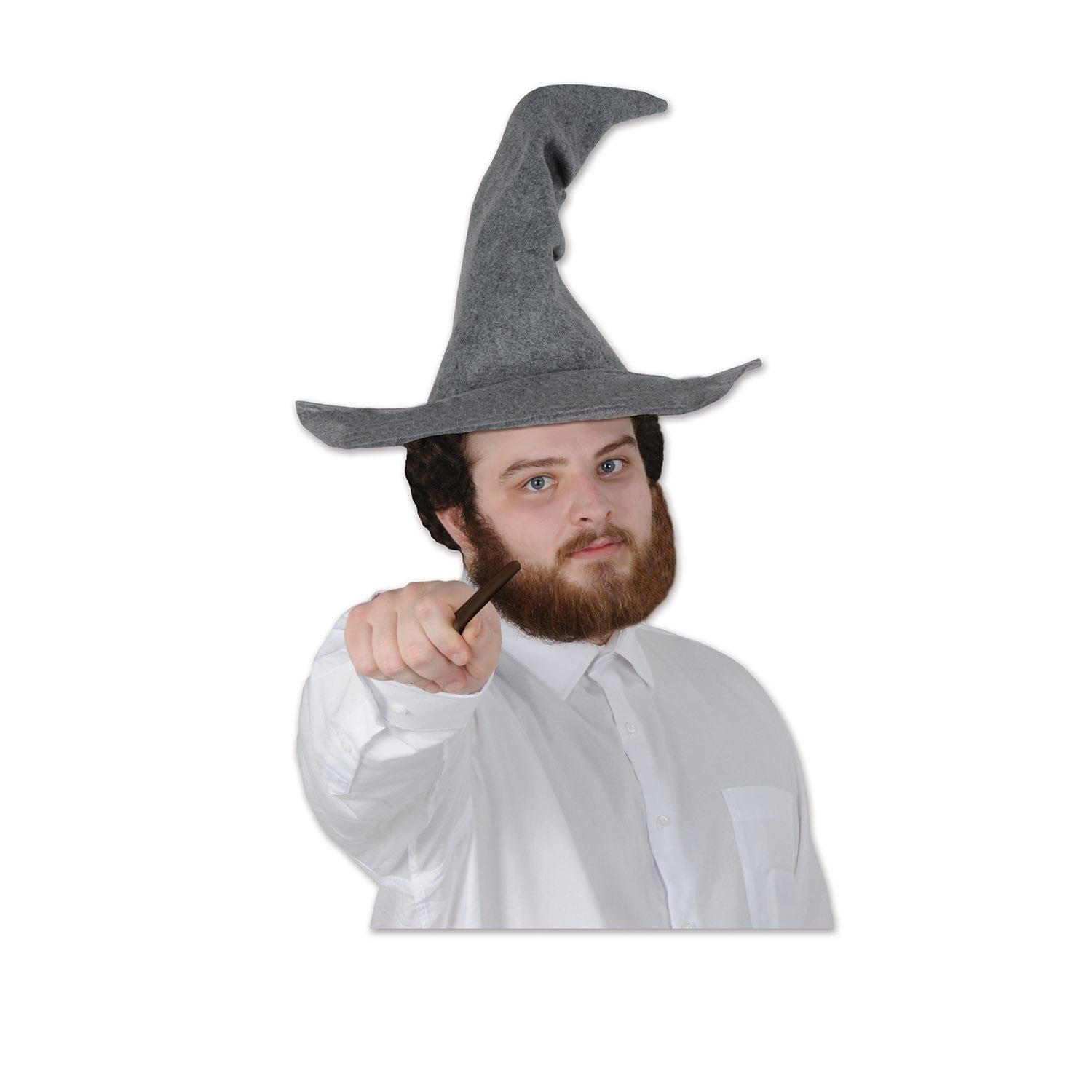 12 Pack Beistle Felt Wizard Hats for Halloween Costume Party - Witch Hat Accessories for Kids & Adults - Perfect for Cosplay, Magic Shows & Themed Events