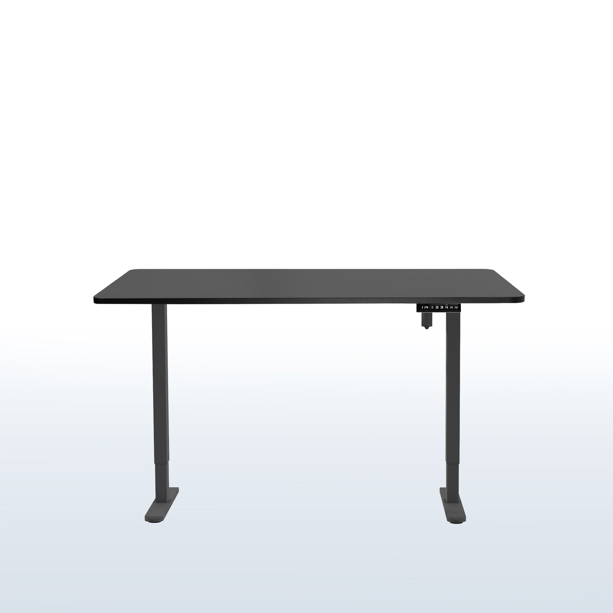 B0 Series 60 x 24 Electric Standing Desk with 2 Button Controller - Adjustable Height Home Office Desk for Work, Study & Gaming