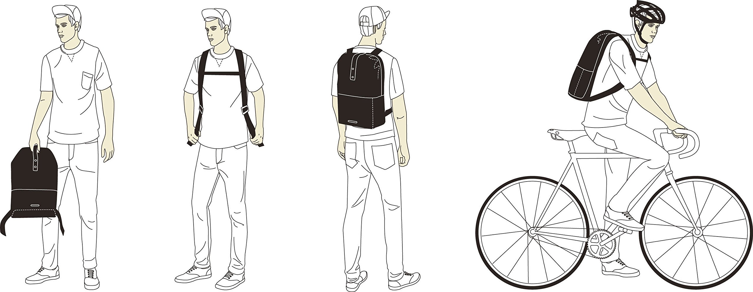 Brooks England Dalston Bags - Premium Bike Panniers & Commuter Bags for Cycling, Travel & Urban Lifestyle | Waterproof & Durable Design