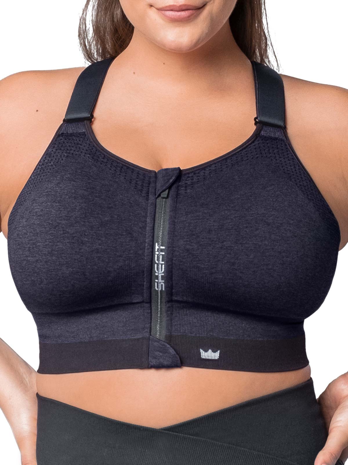 SHEFIT Seamless Sports Bra for Women - Adjustable Straps, Wire-Free Support - Perfect for Yoga, Cycling, Hiking & Low Impact Workouts - Comfortable & Supportive Activewear for Fitness & Daily Wear