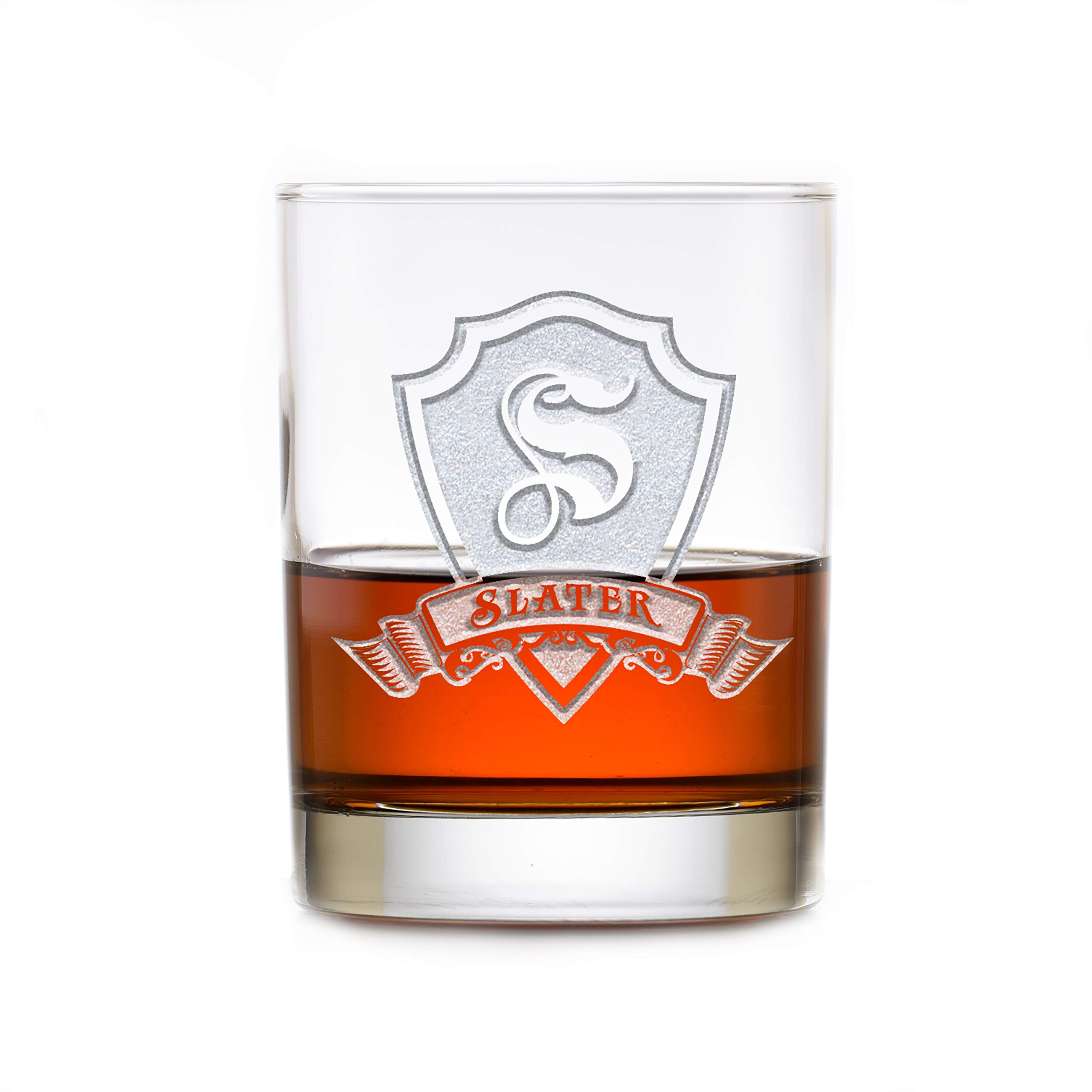 Personalized Engraved Whiskey Glasses Set of 10 - Scotch & Bourbon Drinking Glasses for Men, Custom Barware Gift - Perfect for Cocktail Parties, Home Bars & Whiskey Tasting Events