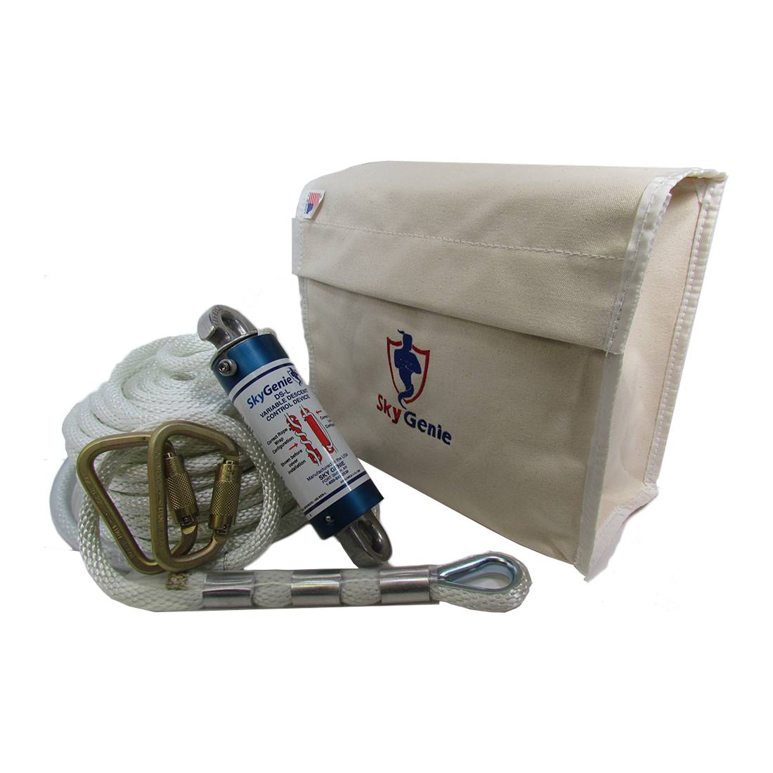 Sky Genie Custom Descent System - Professional Parachute Equipment for BASE Jumping & Skydiving | Lightweight & Durable Design for Adventure Sports Enthusiasts