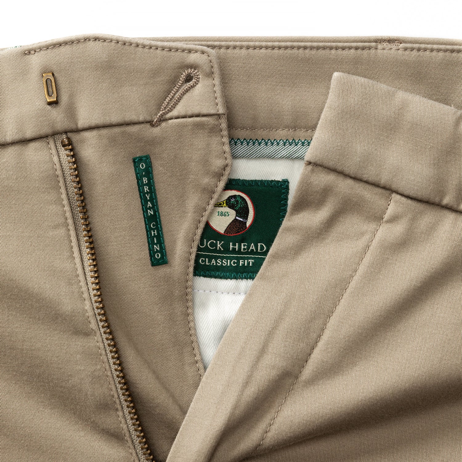 O'Bryan Organic Chino Pants for Men - Classic Khaki Casual Trousers | Comfortable & Stylish for Office, Travel & Everyday Wear