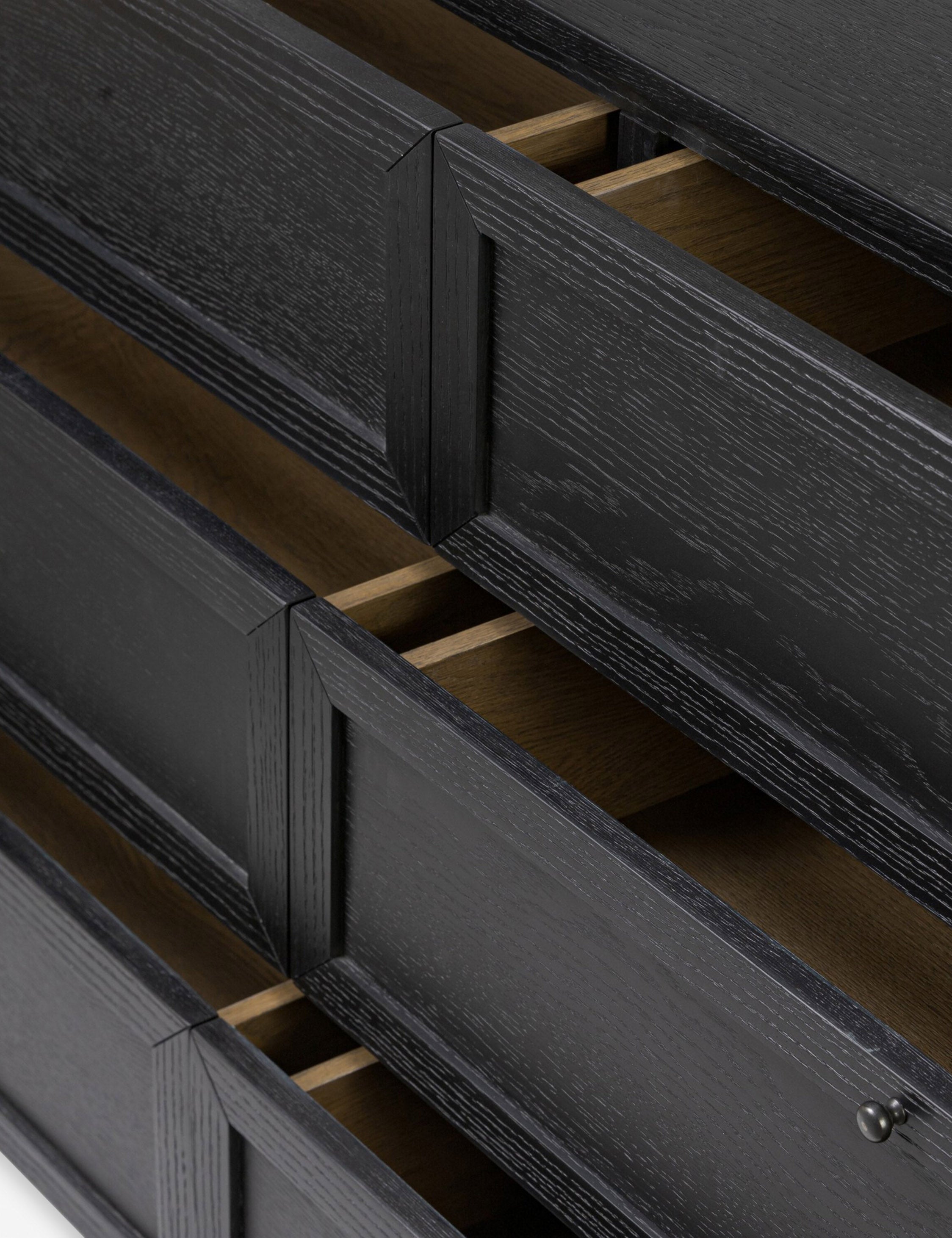 Carly 6 Drawer Dresser - Modern Wooden Chest of Drawers for Bedroom Storage & Organization | Perfect for Clothes, Linens, and Accessories