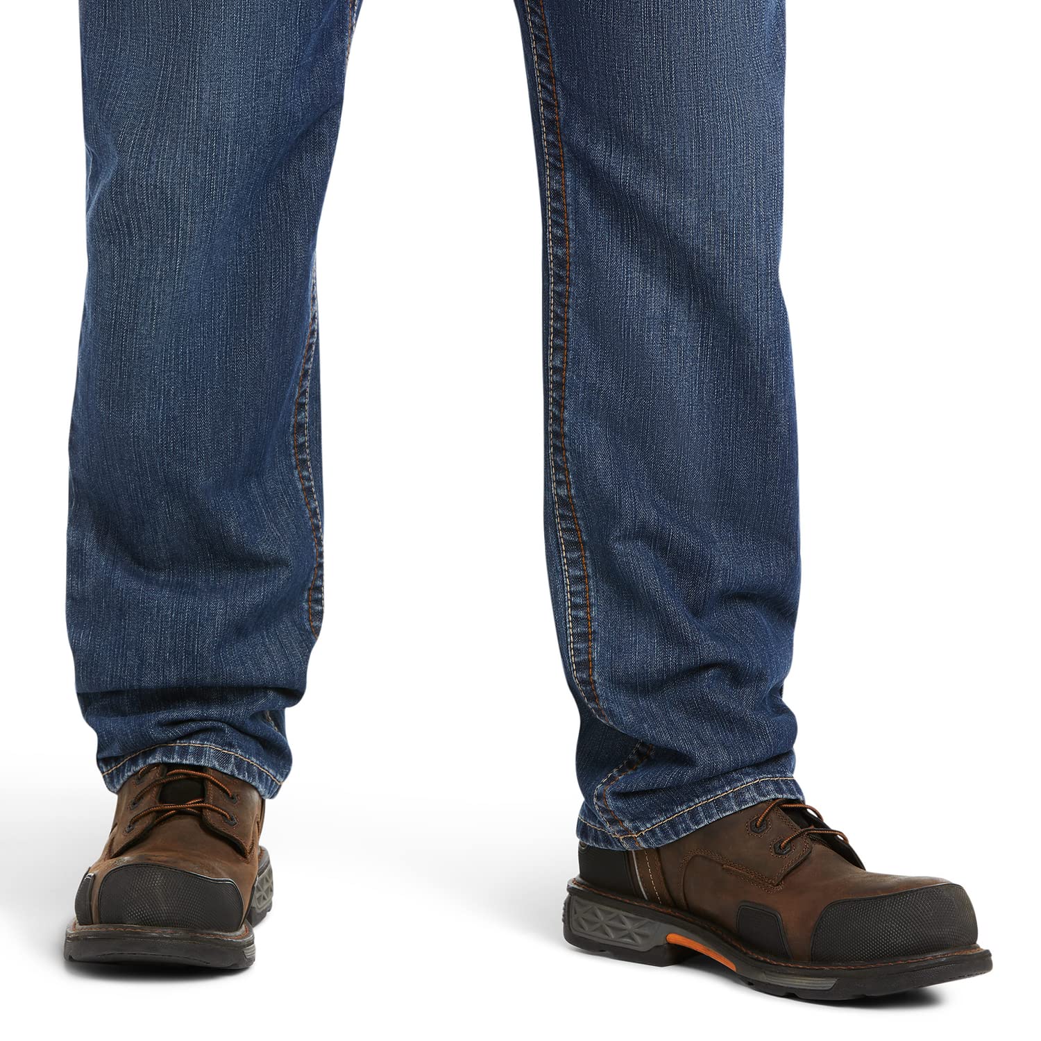 Ariat Men's FR M3 Loose Fit Stackable Straight Leg Jeans - Comfortable Workwear for Construction, Farming & Outdoor Activities