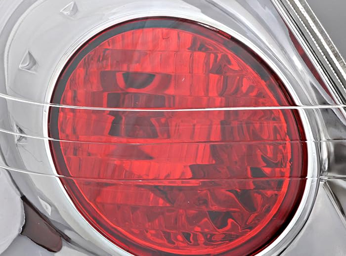 2005-2006 Nissan Altima Replacement Tail Lights Set - Driver & Passenger Side LED Brake Lamps - Enhances Night Visibility & Safety for Sedan Cars
